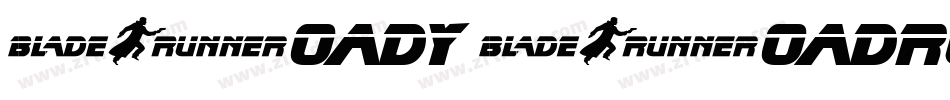 Roady Roadrunner字体转换